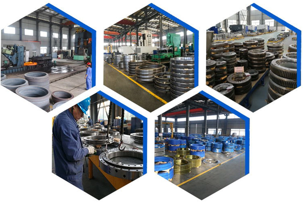 Engineering Machinery Rotating Device External Gear Slewing Ring Bearing Slewing Drive Manufacturer