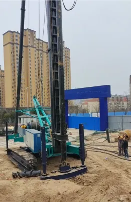 14266*3000*3680 Online Support, Field Maintenance Hf in 20FT Container Hydraulic Static Pile Driver