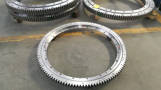 Hot Sale One Row Ball Light Flanged Type Slewing Ring Bearing Used for Filling Machine